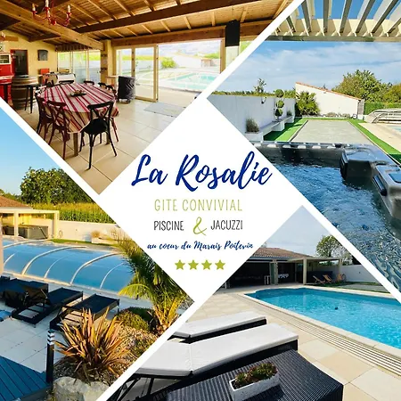 Gite Piscine Chauffee & Jacuzzi / Marais Poitevin Holiday home *