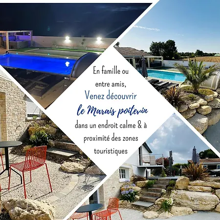 Holiday home Gite Piscine Chauffee & Jacuzzi / Marais Poitevin *