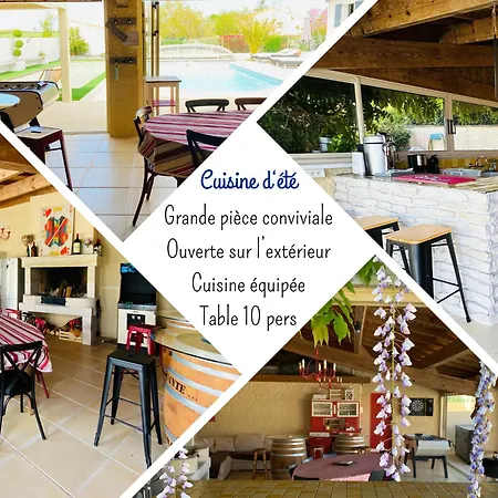 Gite Piscine Chauffee & Jacuzzi / Marais Poitevin Holiday home *